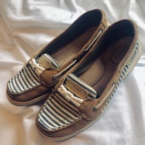 Sperry Boat Shoes Blue/White